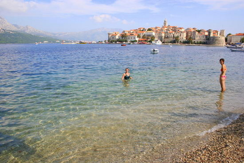 27 Swimming off of Korcula Island, Croatia
