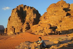 40 Justin in Wadi Rum, Jordan