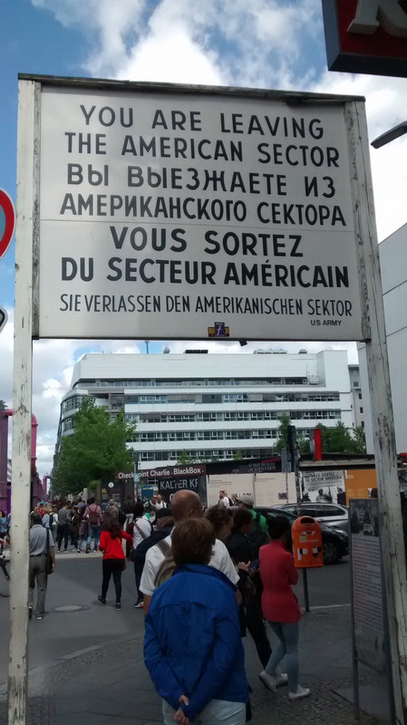 Checkpoint Charlie West Side