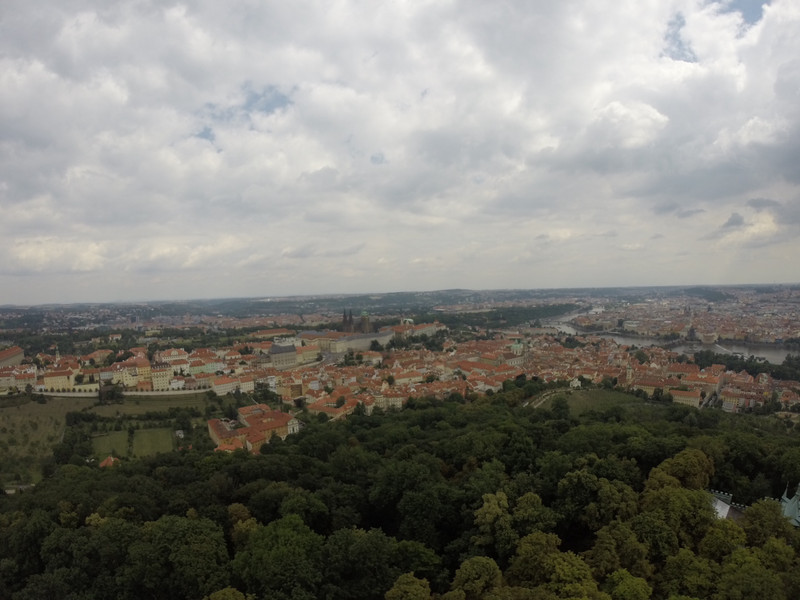 Prague from Petrin Hill 1