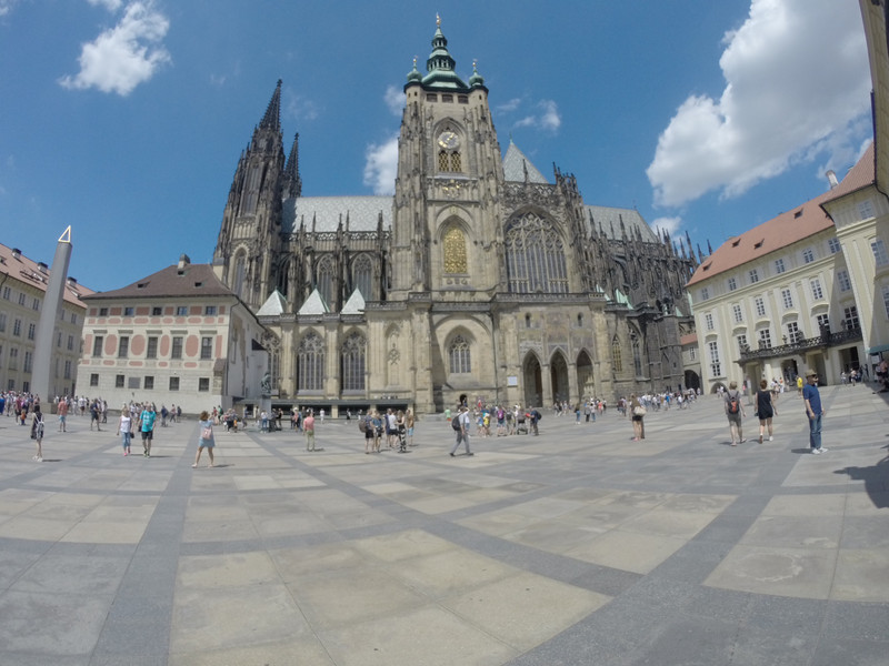 St. Vitus Cathedral Outside