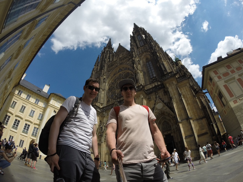 St. Vitus Cathedral Selfie