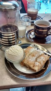 Apple Strudel & Coffee Late Afternoon