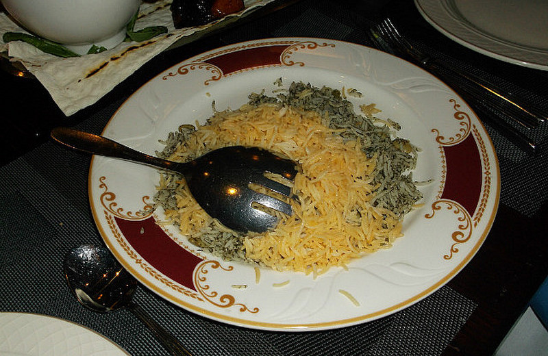 Persian dinner