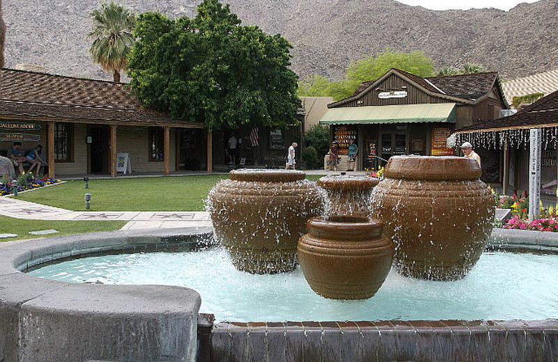 Fountains in the desert