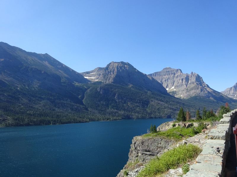 St. Mary Lake in Glacier NP