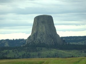 DEvil's Tower from a distance