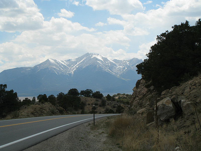On the road to Salida 1