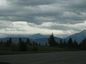 The road to Glacier National Park
