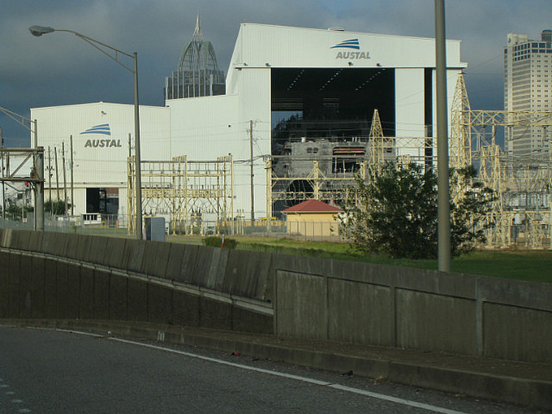 Mobile AL Shipbuilding facility