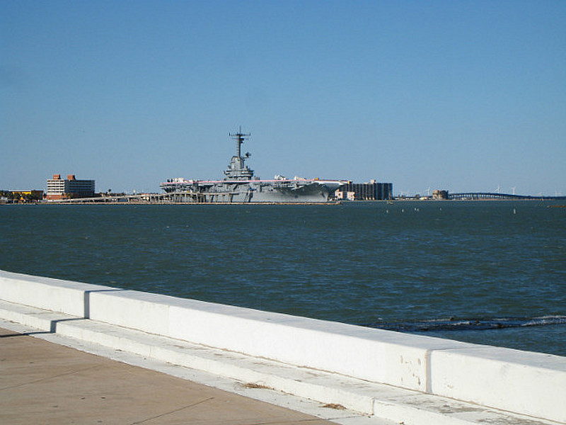 Aircraft Carrier in Corpus Christi