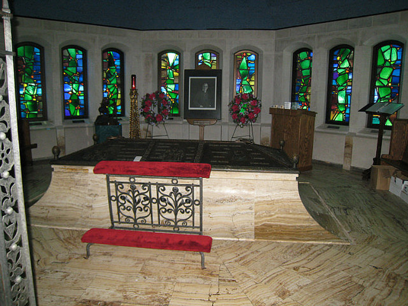 Chapel where Fr. Flannigan lies in rest