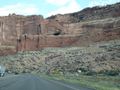 The road to Canyonlands National Park