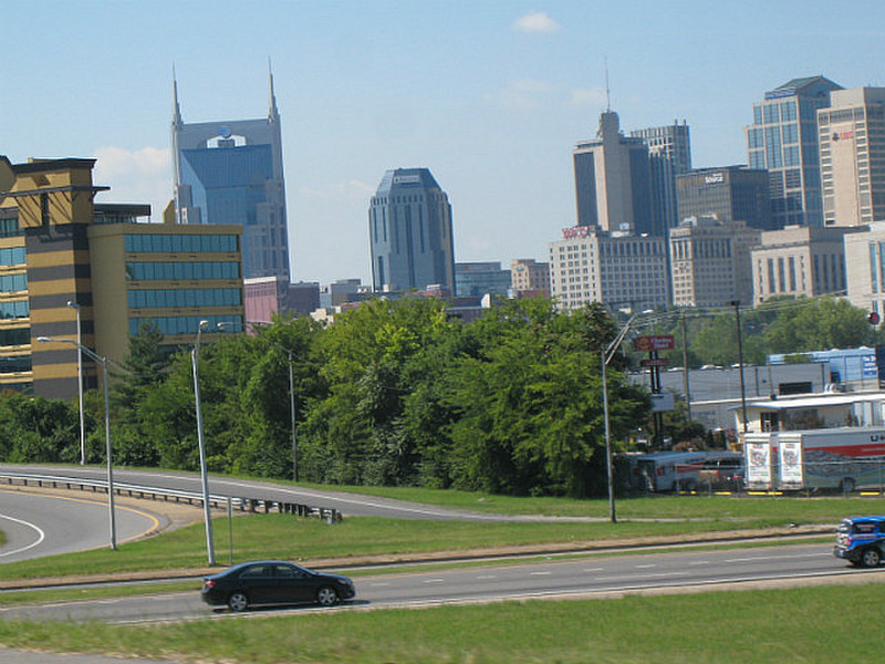 Nashville and the Bat Man Building