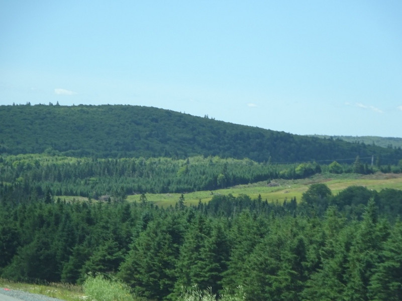The rolling hills of New Brunswick