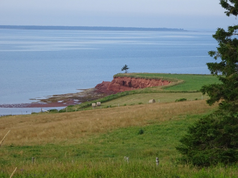 Empty land along the Gulf of St. Lawrence