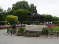 Capitol gardens - the queen on horseback