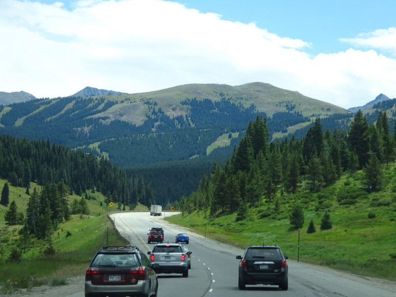 Road back from Vail
