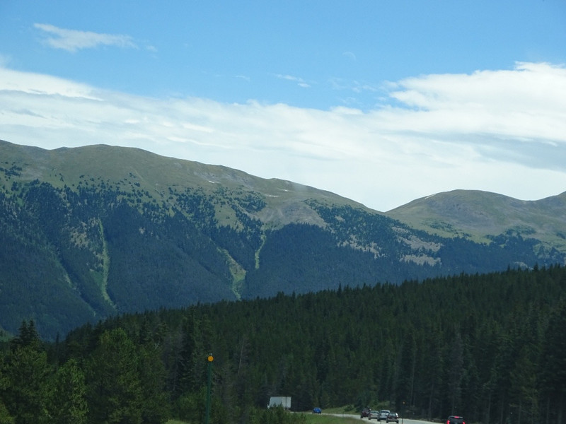 Road back from Vail
