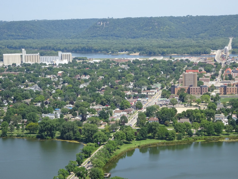 View from Garvin Heights, Winona