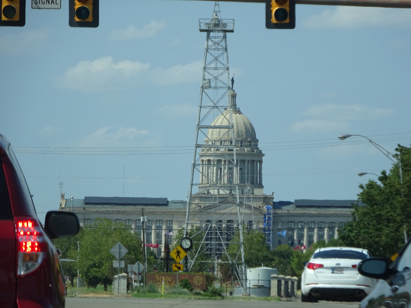 State capitol under construction
