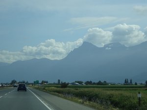 Cascade Mountain Range in Northern Washington