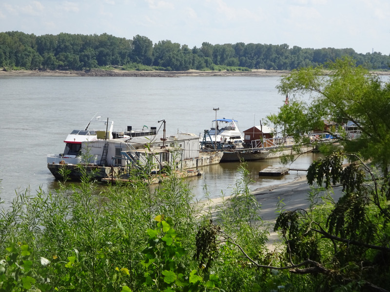 Mississippi River near Anheuser Museum
