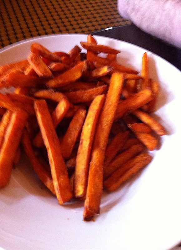 Yummy yam fries