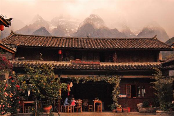 View from the Naxi guesthouse