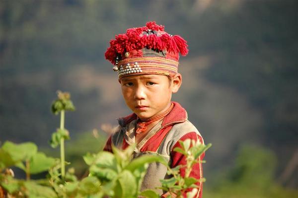 Red Dai local kid...