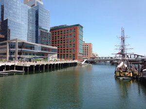 Boston Waterfront and Tea Party Museum