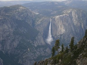 Yosemite falls from Taft