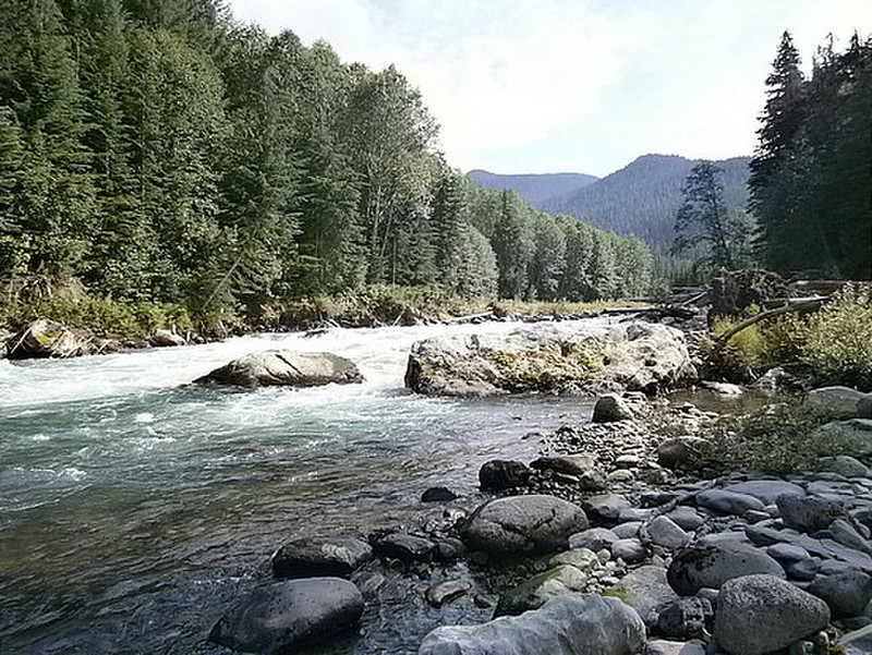 River wading