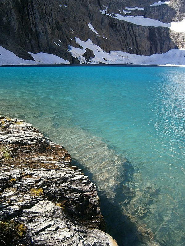 Icerberg Lake waters