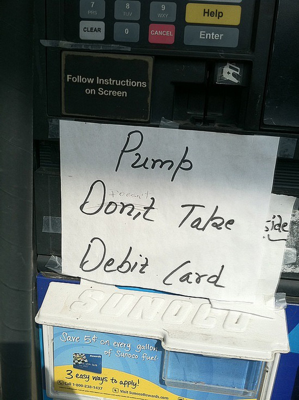 Eastern NY gas pump