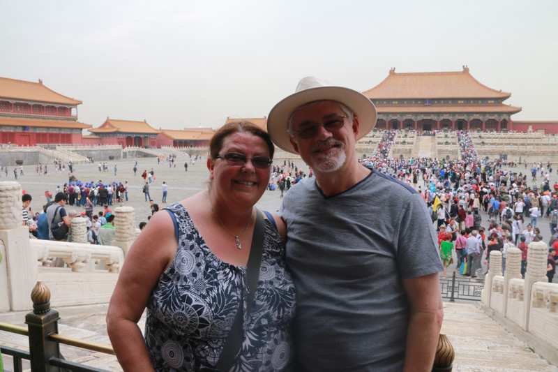 Chris and Roisin in the Imperial City