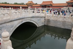 One of the canals that disect the Forbidden City