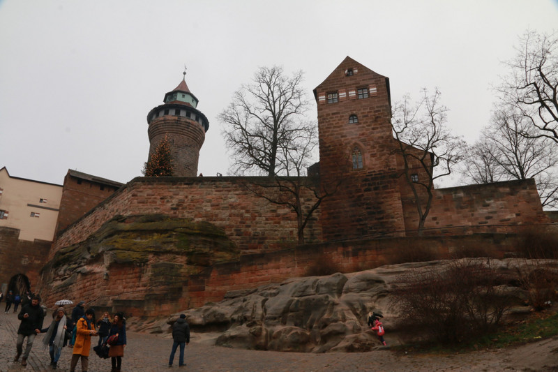 Nuremburg castle - southside