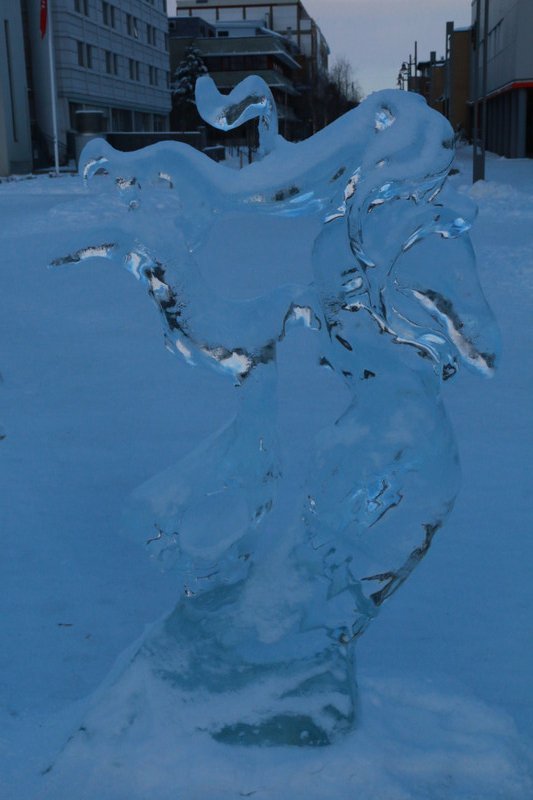 An ice Maiden (literally!!)