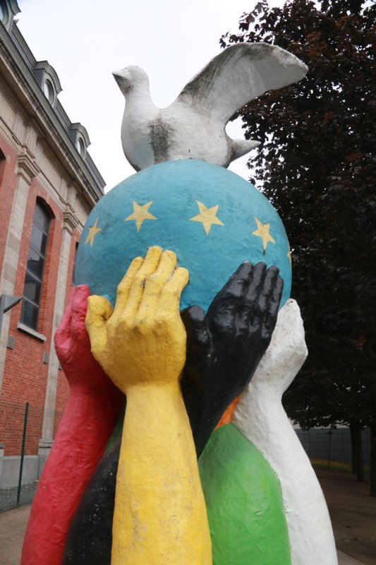 The Statue of Europe Unity in Peace