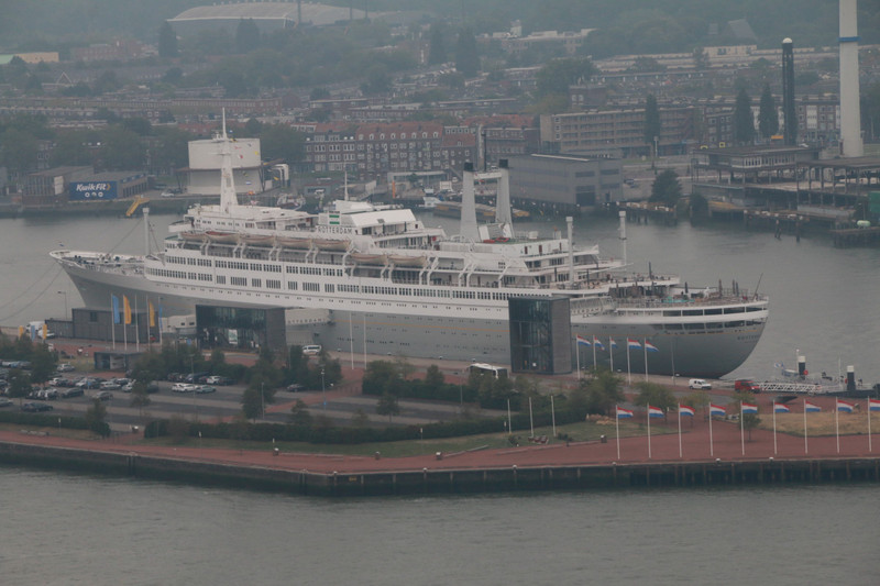View from top of Euromast - SS Rotterdam