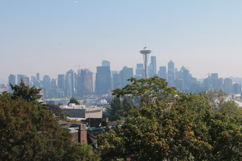 Seattle panoramic from Kerry Park