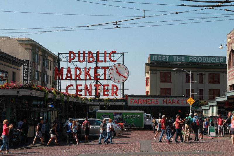 The world famous Pike Place market