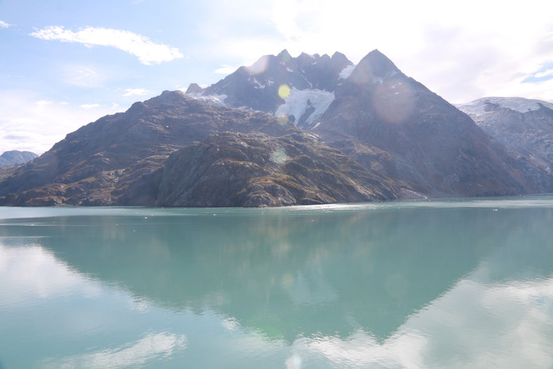 Reflections of Glacier bay
