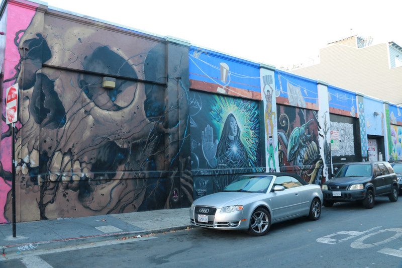 Street murals of SF