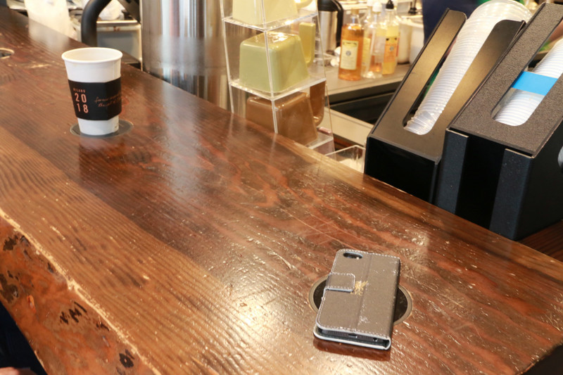 Coaster or charge - Starbucks