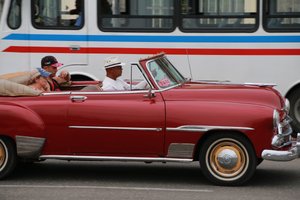Crusing the Malecon, Havana