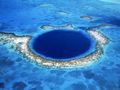 The blue hole of Belize 
