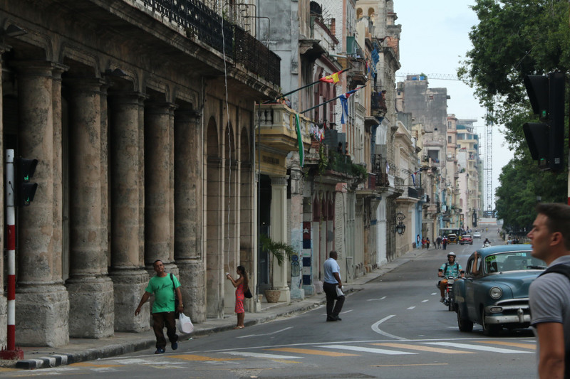 Havana theatre looking towards the Malecon