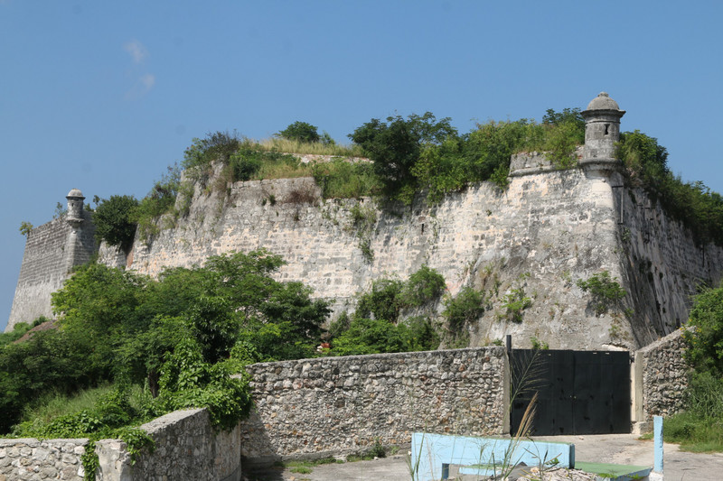 The North Wall f San Carlos fort, Havana